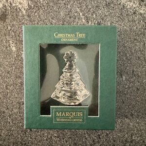 Marquis by Waterford Christmas Tree Ornament in Original Box